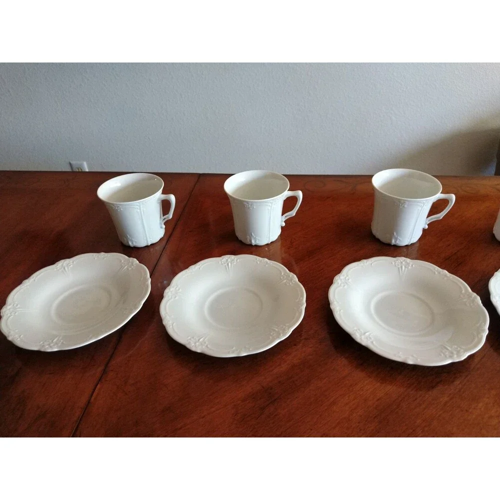 Lot of 5 Tirschenreuth BARONESSE White 3